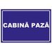 Placuta pentru cabina paza